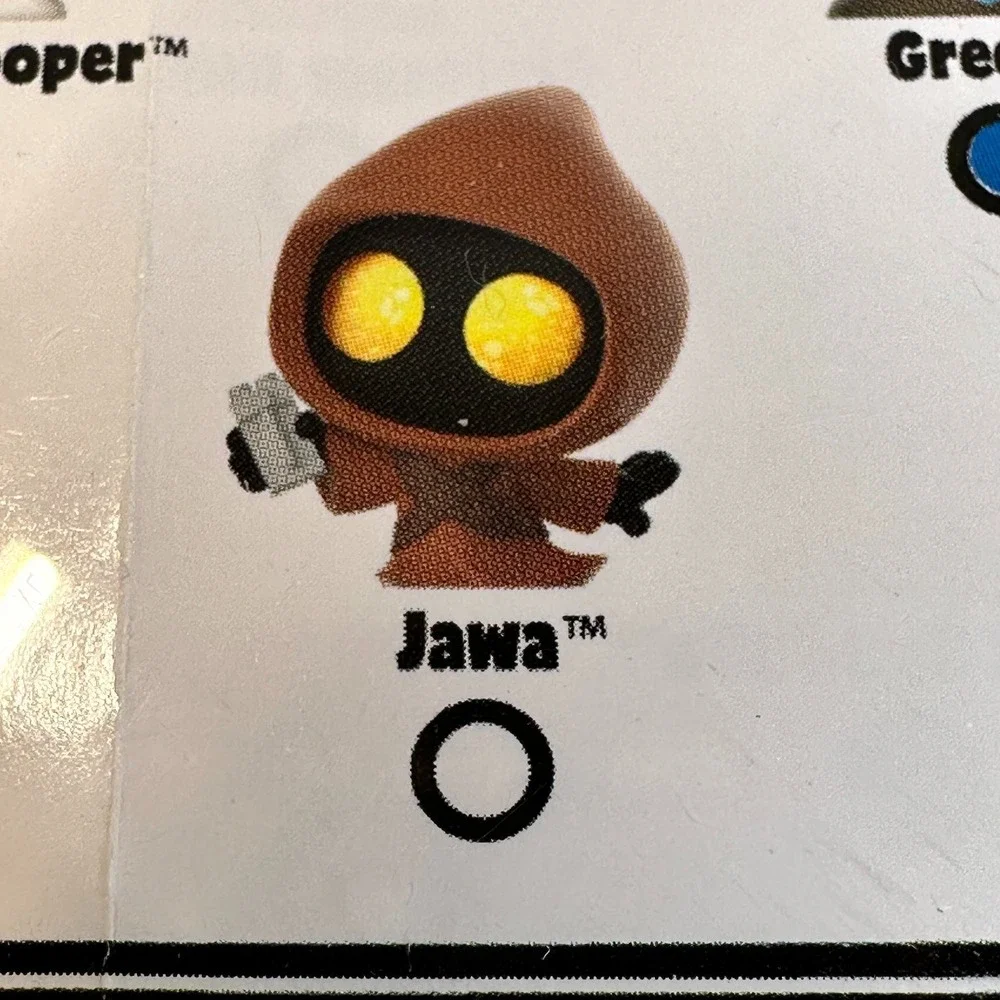 Disney Doorables STAR WARS Jabba The Hutt Jawa Rey R2-D2 Series 1 Lot of 4 NEW‎